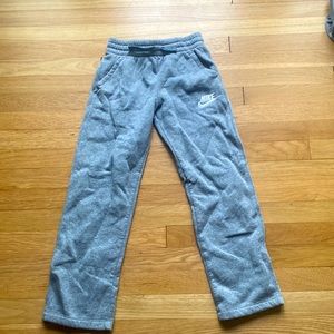Grey nike sweatpants